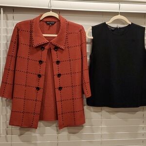 Ming Wang jacket and top size M